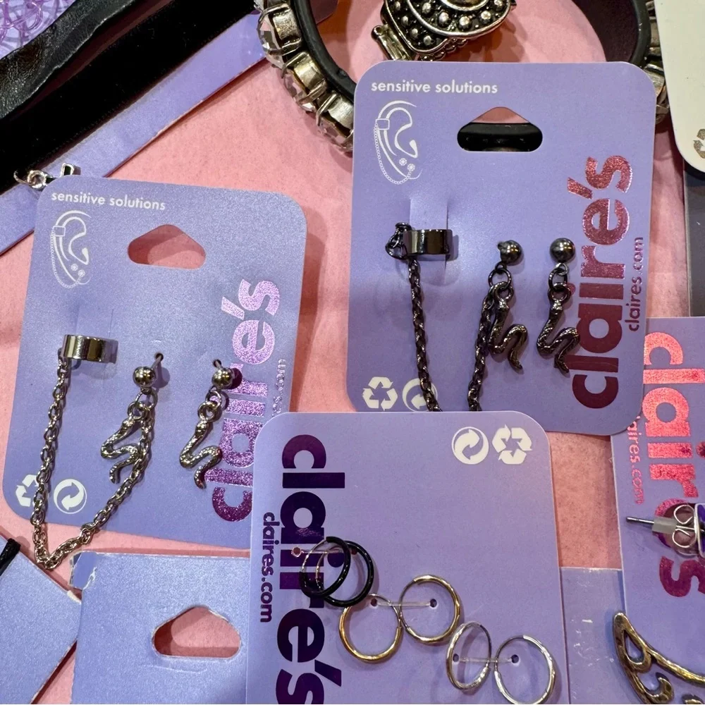 NWT Claire’s Dark Academia Goth Jewelry Lot - Picture 6 of 13